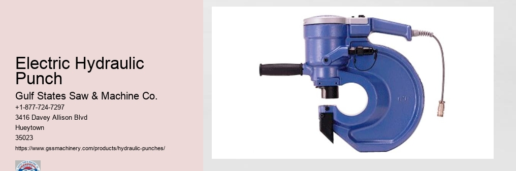 Electric Hydraulic Punch