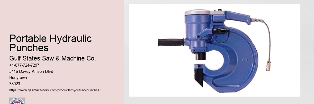 Portable Hydraulic Punches